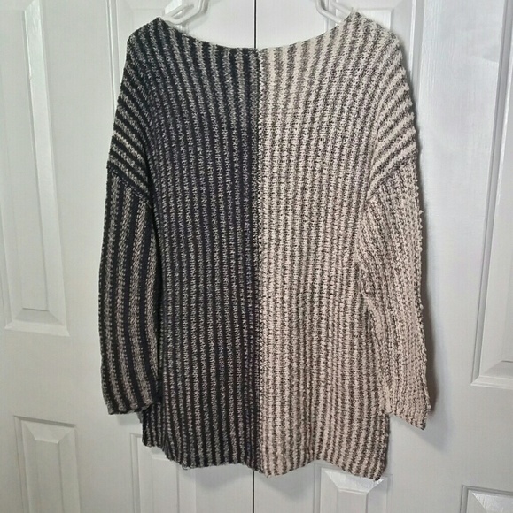 Free People Mixed Panel Sweater - Picture 4 of 5